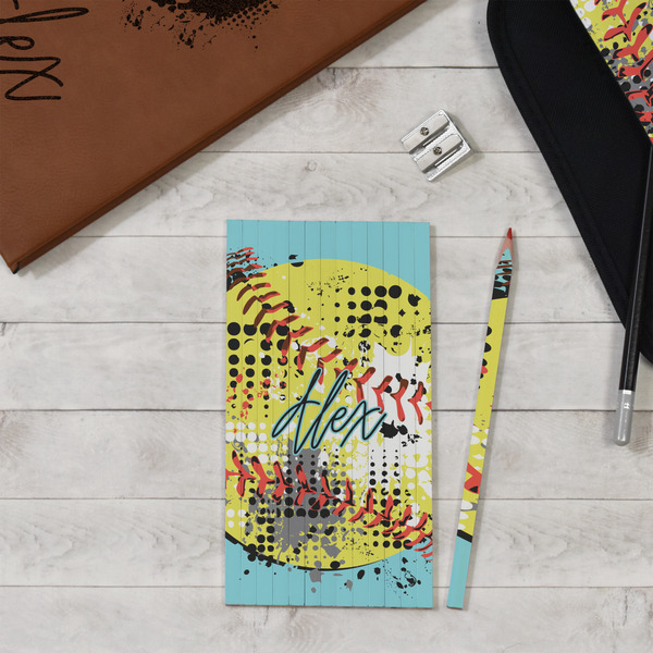 Softball Colored Pencils - In Context