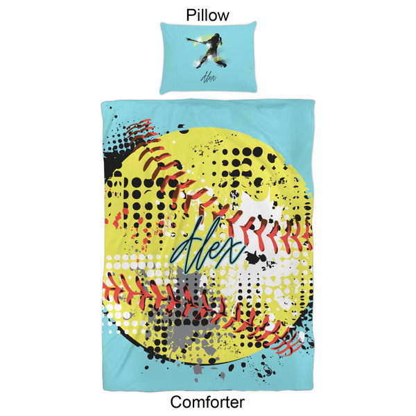 Softball Comforter Set - Twin XL - Approval