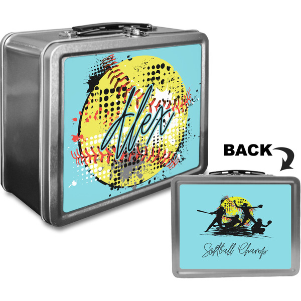 Softball Custom Lunch Box / Tin Approval