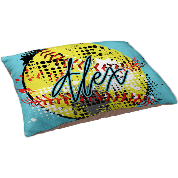 Softball Dog Bed - Large