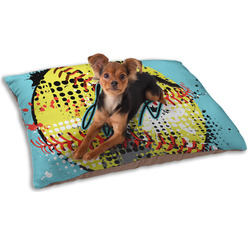 Softball Dog Bed - Small w/ Name or Text