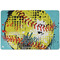 Softball Dog Food Mat w/ Name or Text
