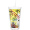 Softball Double Wall Tumbler with Straw (Personalized)
