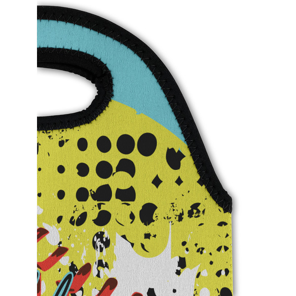 Softball Double Wine Tote - Detail 1 (new)