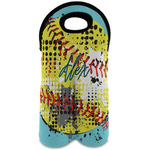 Softball Wine Tote Bag (2 Bottles) (Personalized)