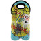 Softball Wine Tote Bag (2 Bottles) (Personalized)
