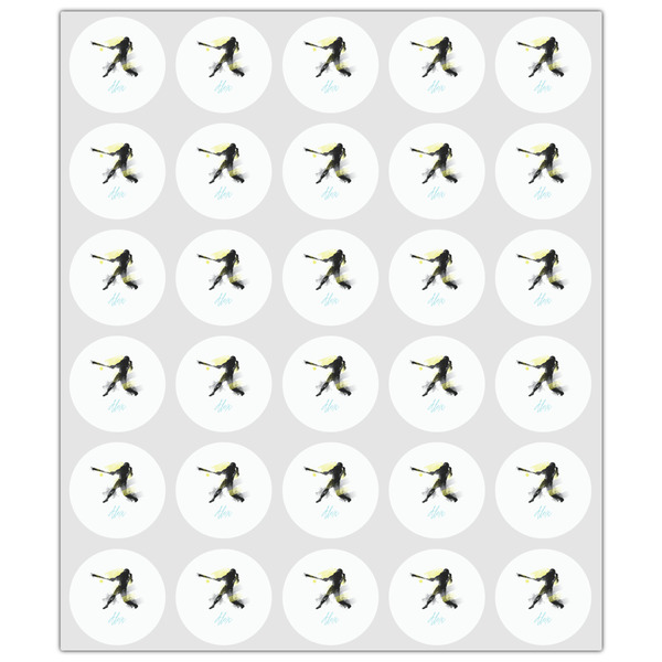 Softball Drink Topper - XSmall - Set of 30