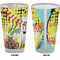 Softball Pint Glass - Full Color - Front & Back Views
