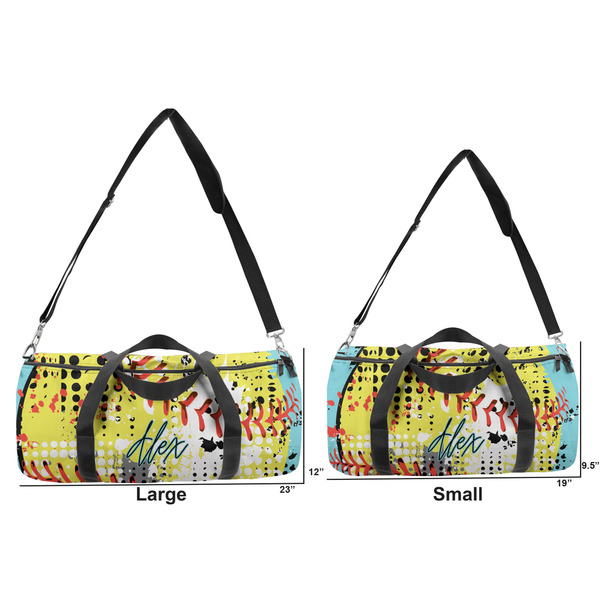 Softball Duffle Bag Small and Large