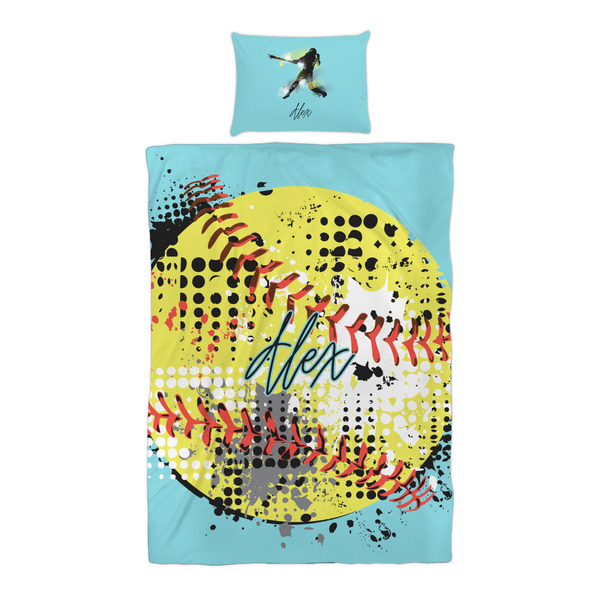 Softball Duvet Cover Set - Twin XL - Alt Approval