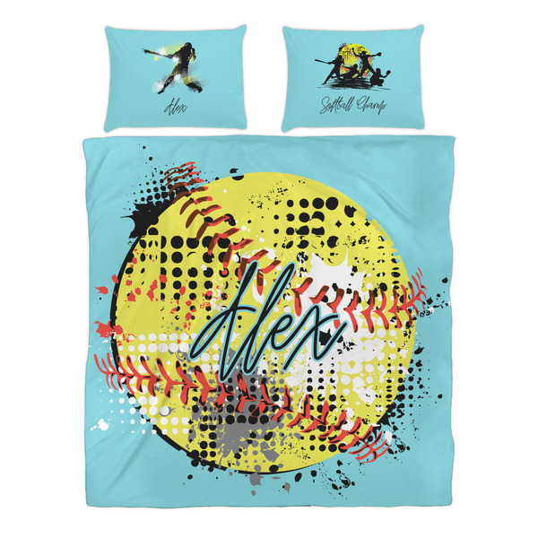 Softball Duvet cover Set - Queen - Alt Approval