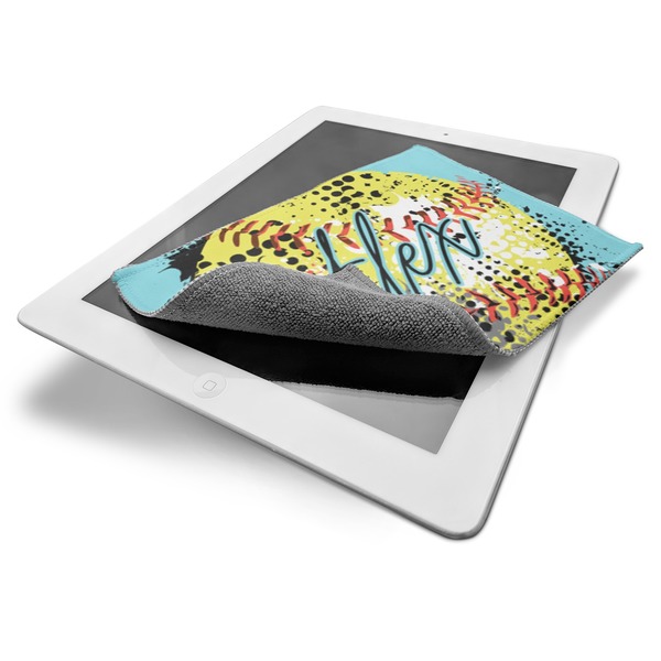 Softball Electronic Screen Wipe - iPad
