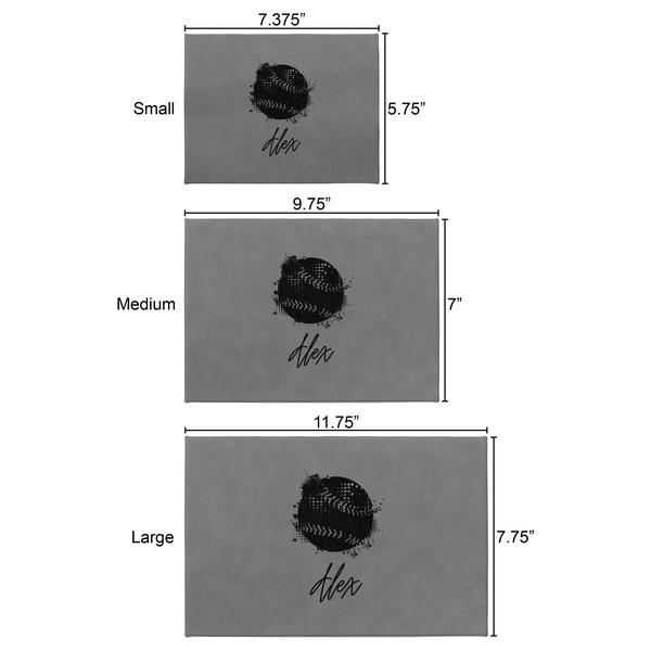 Softball Engraved Gift Boxes - All 3 Sizes