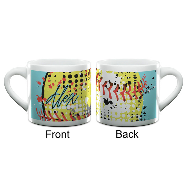 Softball Espresso Cup - 6oz (Double Shot) (APPROVAL)