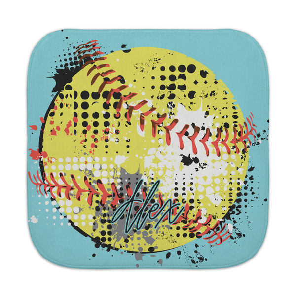 Custom Softball Face Towel (Personalized)