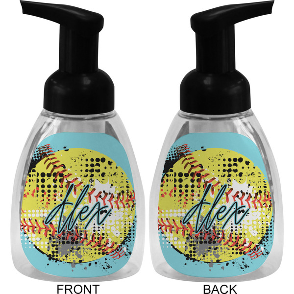 Softball Foam Soap Bottle (Front & Back)