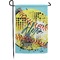 Softball Small Garden Flag - Double Sided w/ Name or Text