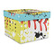 Softball Gift Boxes with Lid - Canvas Wrapped - Large - Front/Main