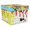 Softball Gift Boxes with Lid - Canvas Wrapped - X-Large - Front/Main