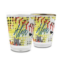 Softball Glass Shot Glass - 1.5 oz (Personalized)