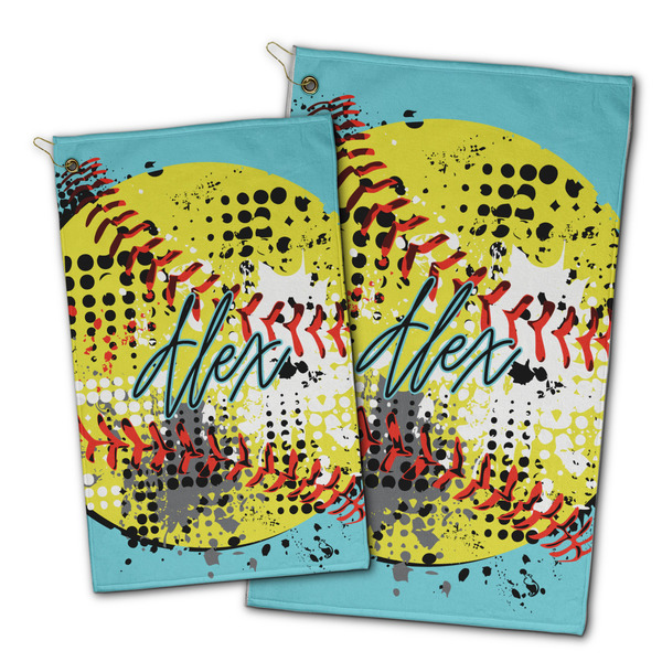 Softball Golf Towel - PARENT (small and large)