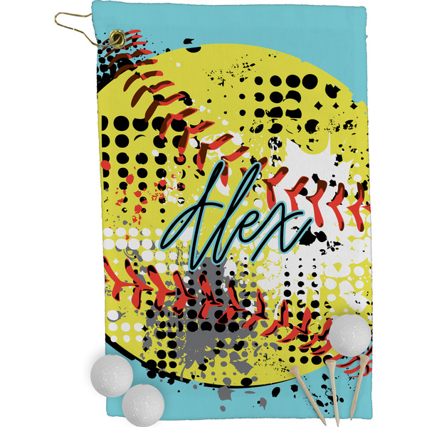 Softball Golf Towel (Personalized)