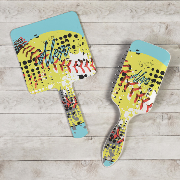 Softball Hand Mirrors - In Context