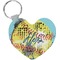 Softball Heart Keychain (Personalized)