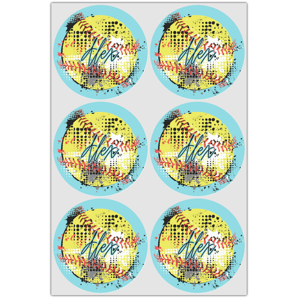 Softball Icing Circle - Large - Set of 6
