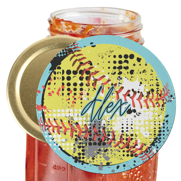 Custom Softball Jar Opener (Personalized)