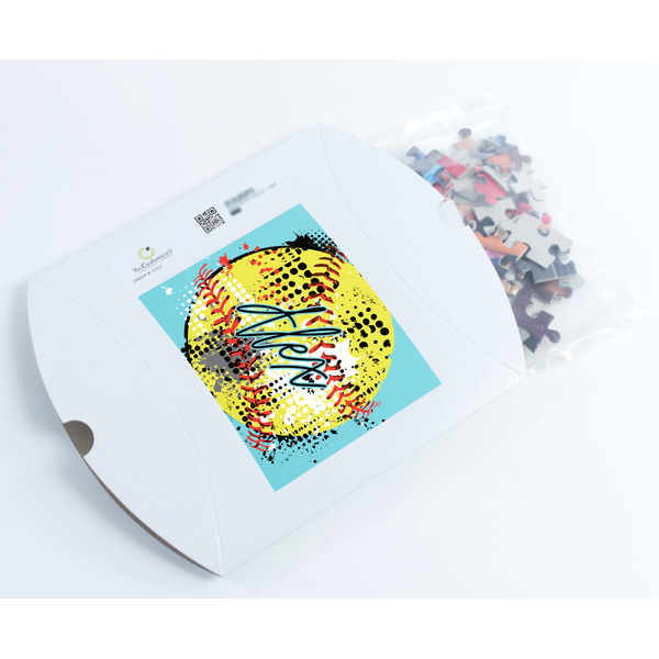 Softball Jigsaw Puzzle 110 Piece - Box