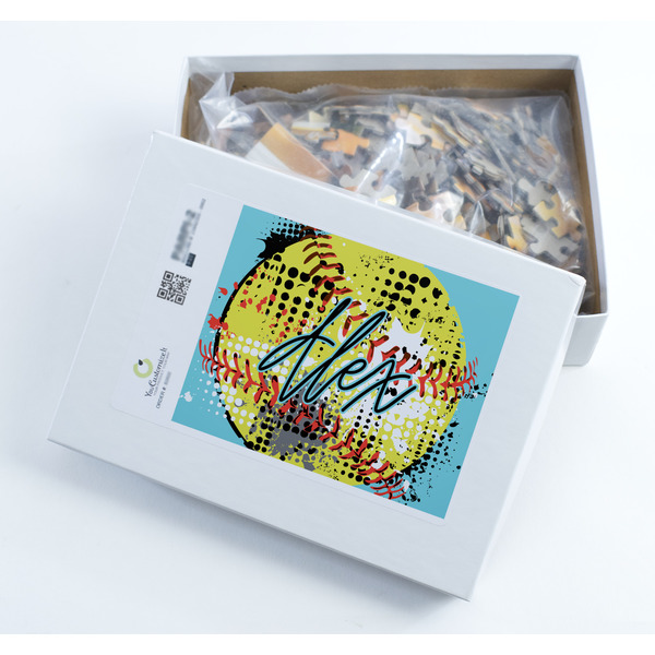 Softball Jigsaw Puzzle 252 Piece - Box