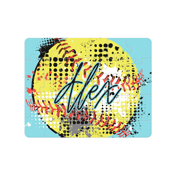 Custom Softball Jigsaw Puzzles (Personalized)