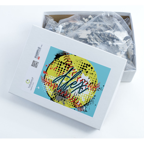 Softball Jigsaw Puzzle 500 Piece - Box