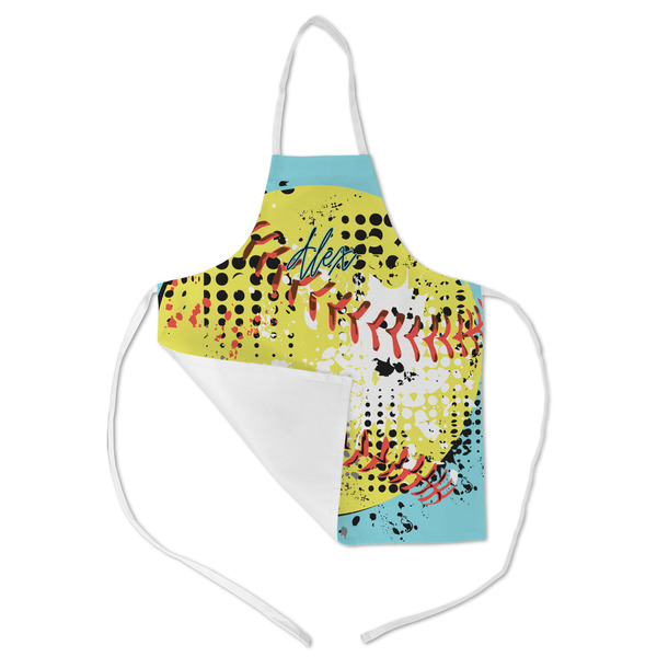 Softball Kid's Aprons - Medium - Main (med/lrg)