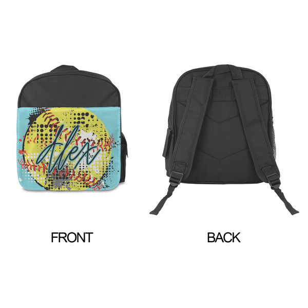Softball Kid's Backpack - Approval