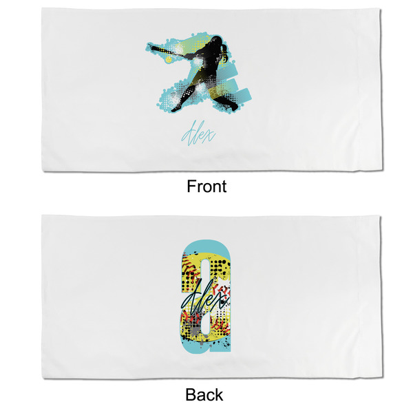 Softball King Pillow Case - APPROVAL (partial print)