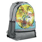 Softball Backpack - Grey (Personalized)