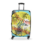 Softball Suitcase - 28" Large - Checked w/ Name or Text