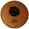 Softball Leatherette Patches - Round