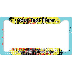 Softball License Plate Frame - Style A (Personalized)