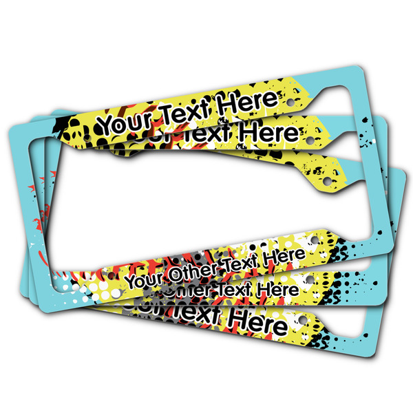 Softball License Plate Frames - (PARENT MAIN)