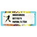 Softball Return Address Labels (Personalized)