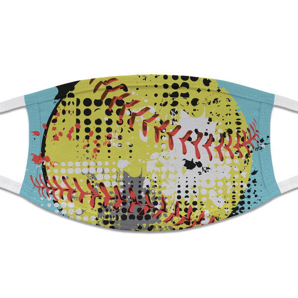 Custom Softball Cloth Face Mask (T-Shirt Fabric)