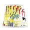 Softball Poly Film Empire Lampshade - Front View