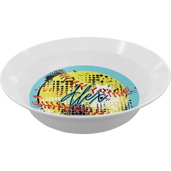 Softball Melamine Bowl (Personalized)