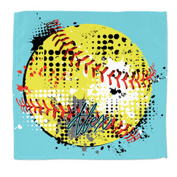 Softball Microfiber Dish Rag (Personalized)
