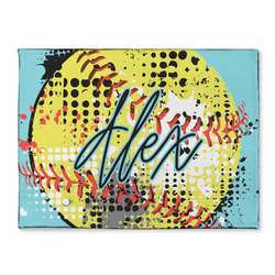 Softball Microfiber Screen Cleaner (Personalized)