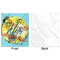 Softball Minky Blanket - 50"x60" - Single Sided - Front & Back
