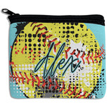 Softball Rectangular Coin Purse (Personalized)
